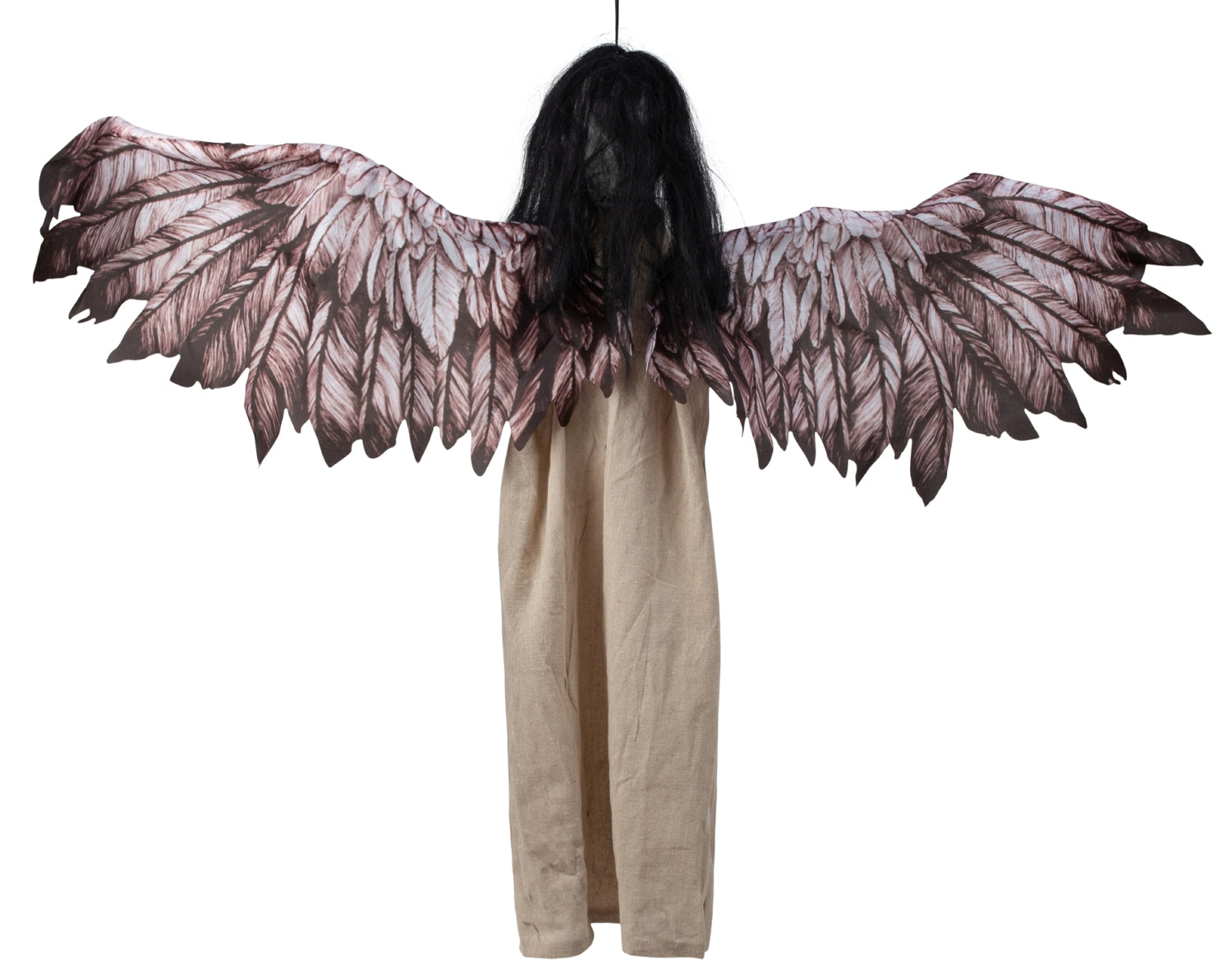 Horrorengel Noctavira mit Sound LED und Bewegung 90cm