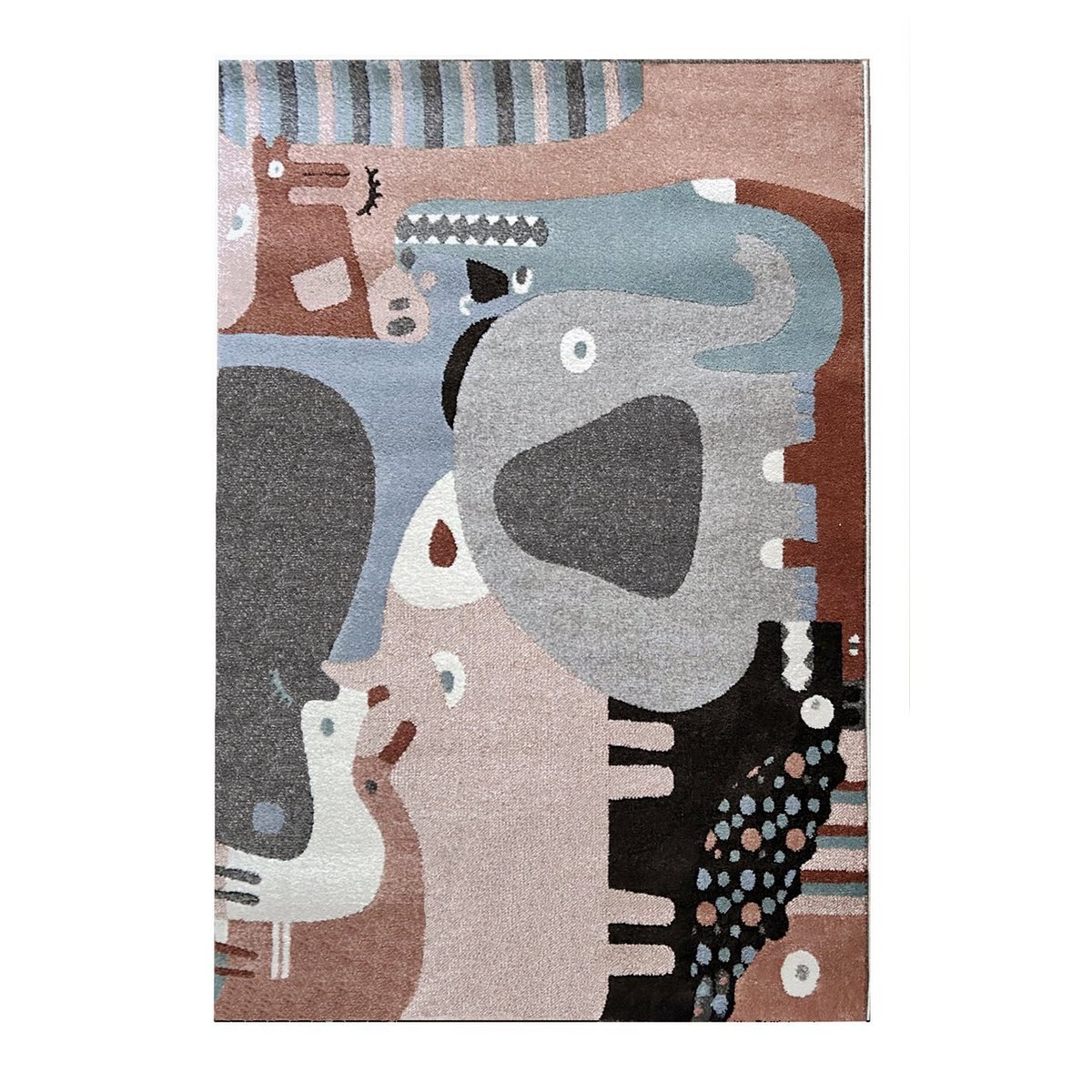 Kinderteppich PUZZLE TIERE