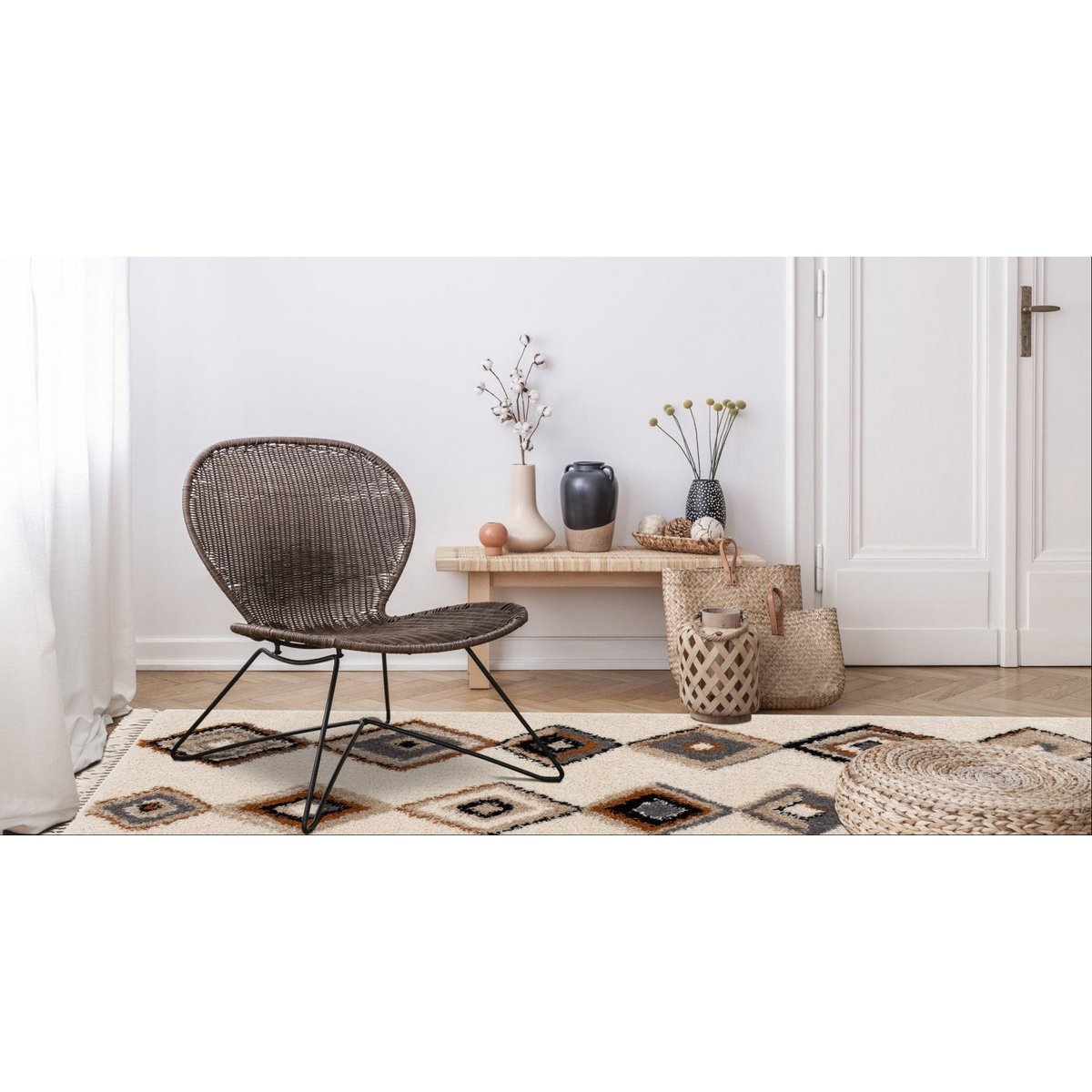 Beduine Mazagan ethnische Style -Rande