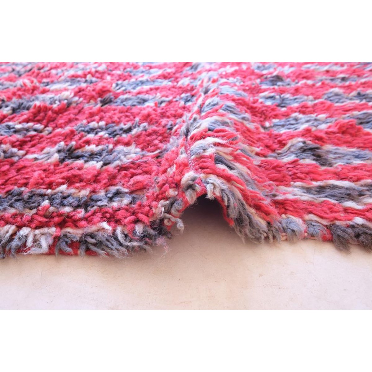 Marokkaner Berber Teppich reine Wolle 86 x 241 cm