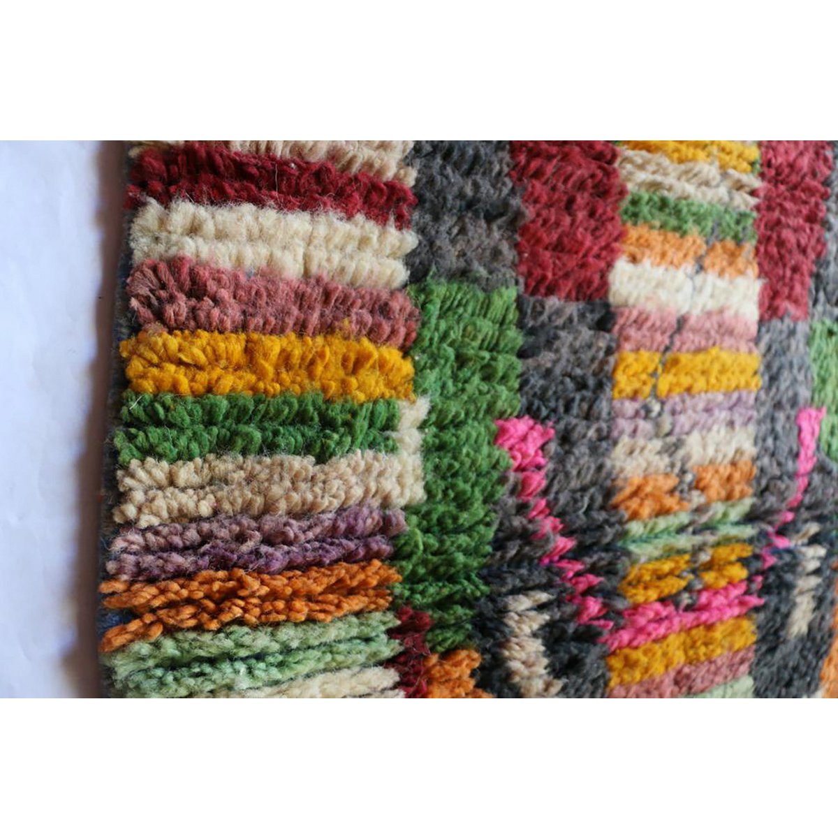 Berberkorridor Teppich in zeitgenössischer Wolle 72 x 355 cm