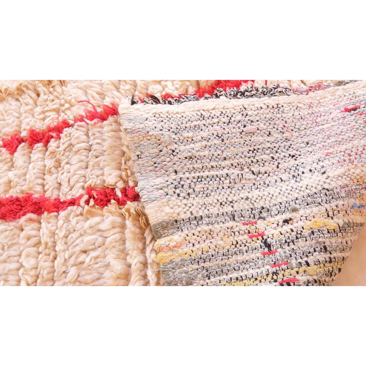 Marokkaner Berber Teppich reine Wolle 67 x 127 cm