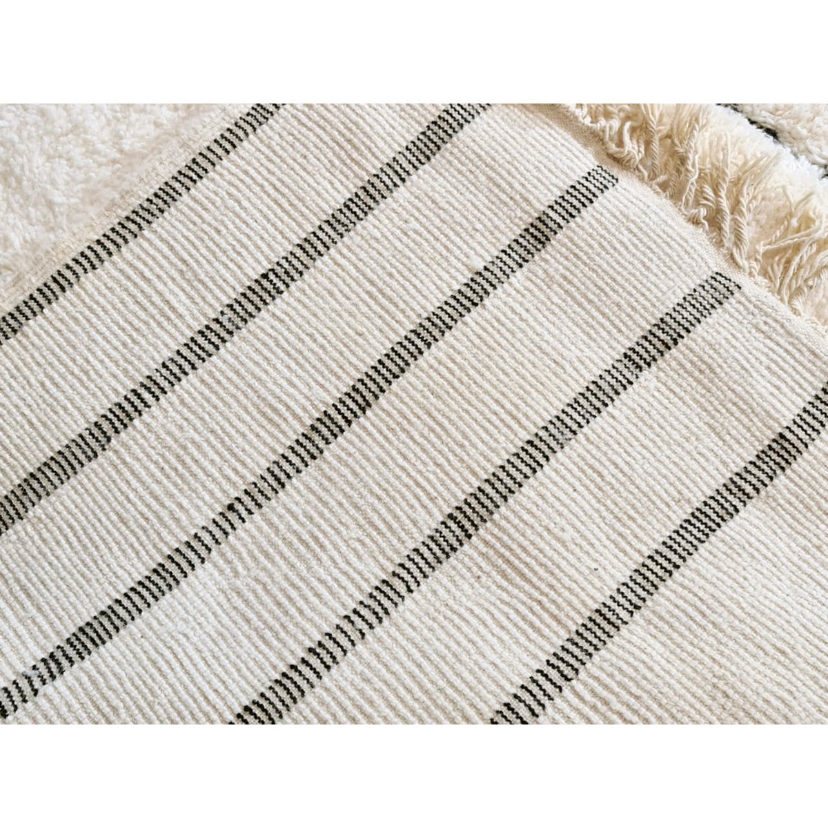 Authentischer Berberteppich aus Khémisset-Wolle 200 x 300 cm