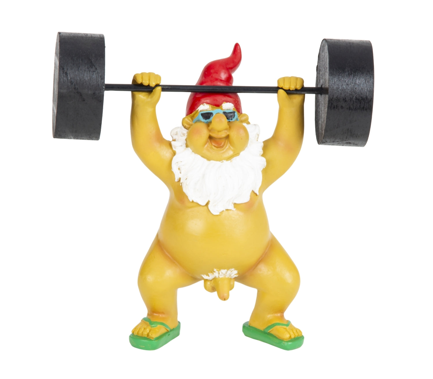 Gartenzwerg Starker Sepp Bodybuilder Nackt Figur 16cm Polyresin