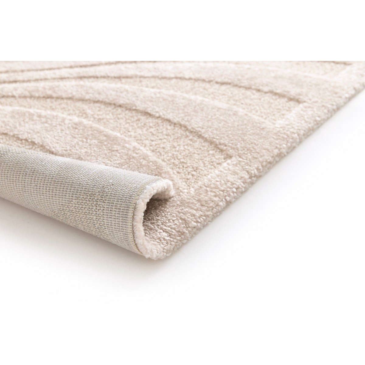 Teppich mit weicher und komfortabler Reliefwirkung Welle