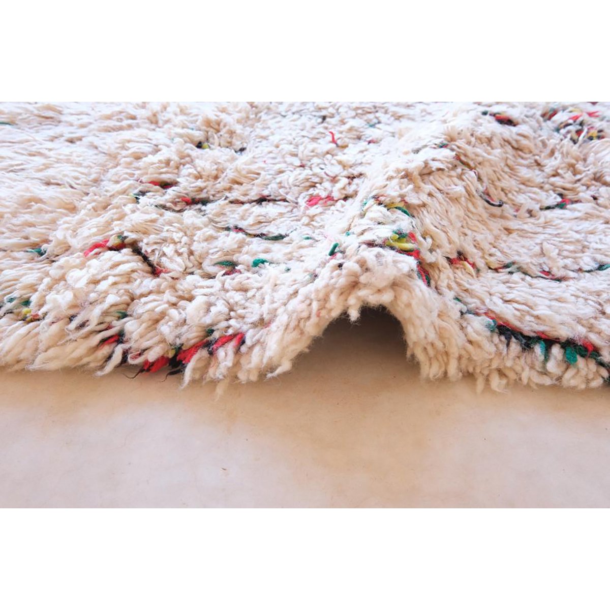 Marokkanischer Berber Teppich reines Woll 95 x 205 cm