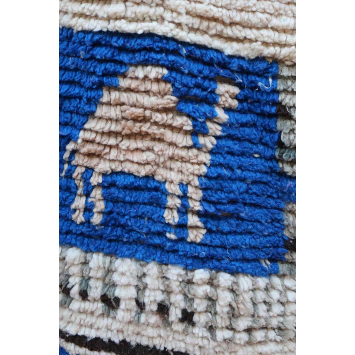 Marokkaner Berber Teppich reines Woll 164 x 306 cm