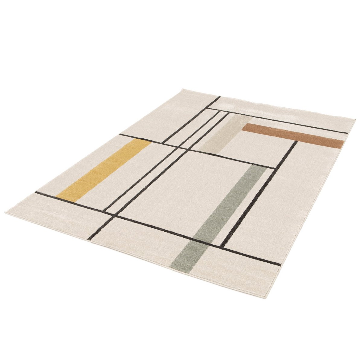 PIET superweicher, sehr grafischer Teppich