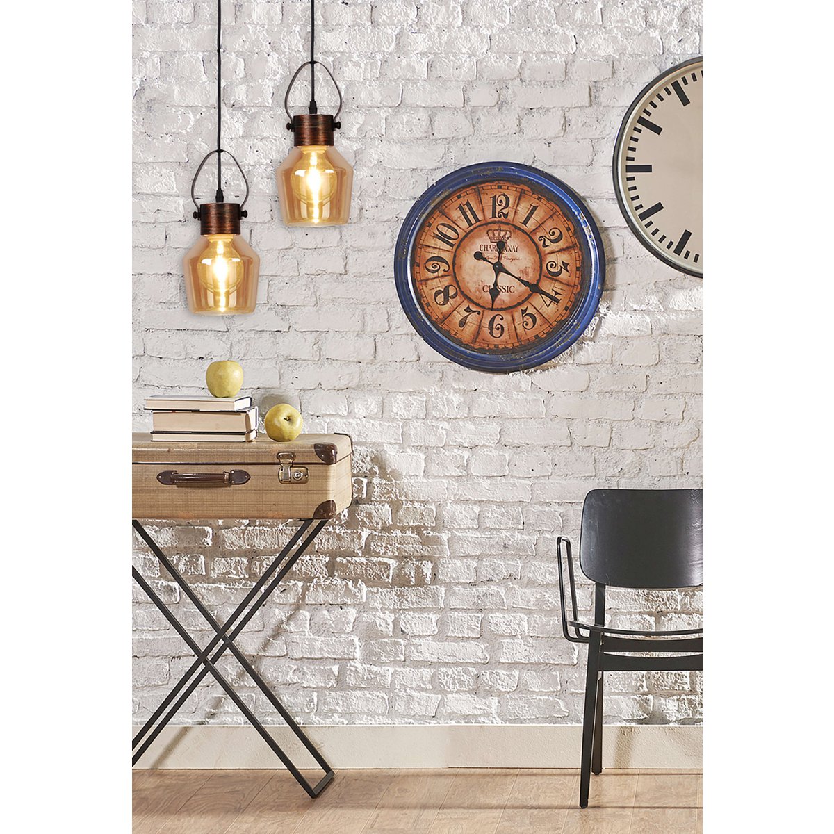 Glas Pendelleuchte "ALEX"