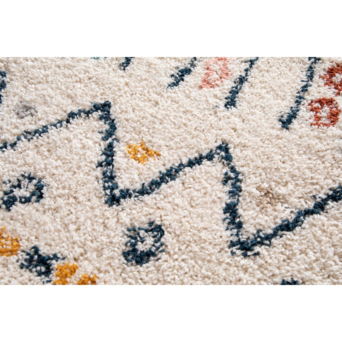 Shaggy -Teppiche weiche und voluminöse farbige ethnische Muster Tuareg