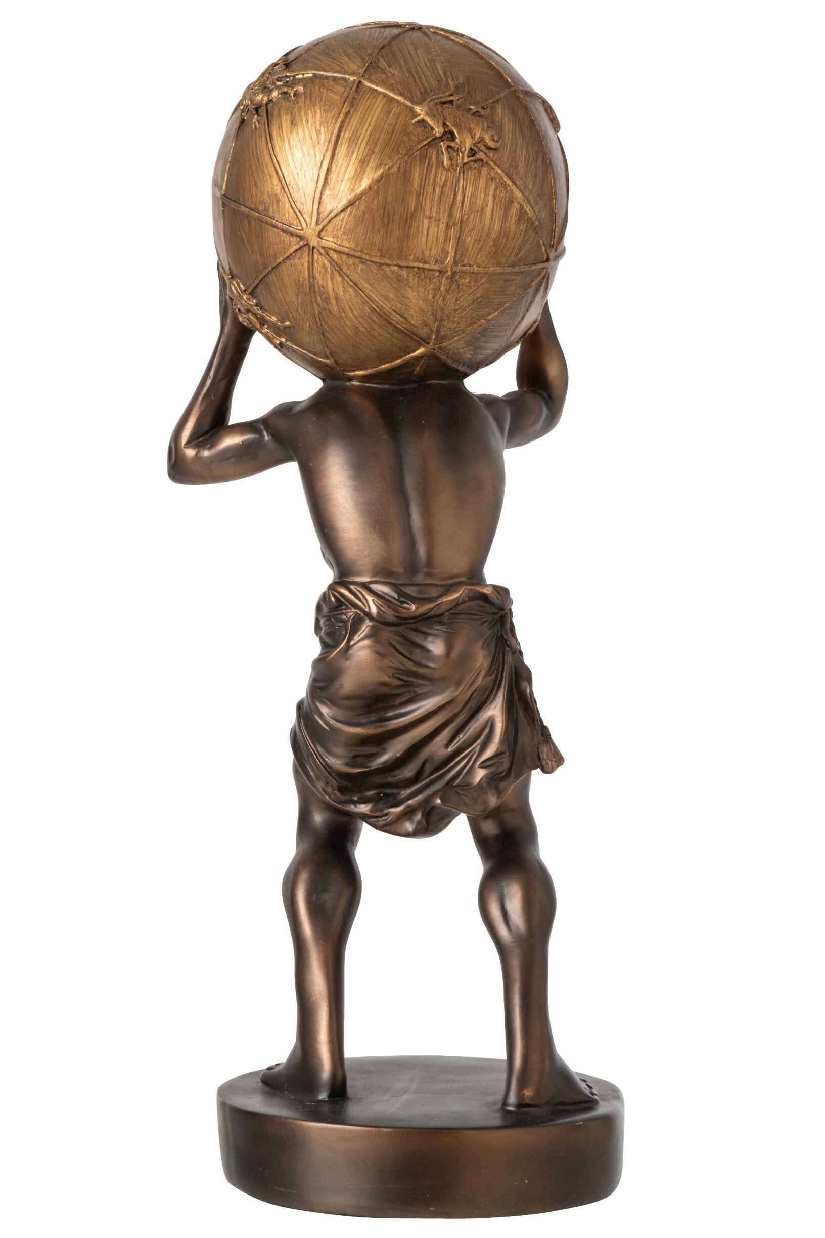 Dekofigur Weltkugel Skulptur Antik Stil groß und klein