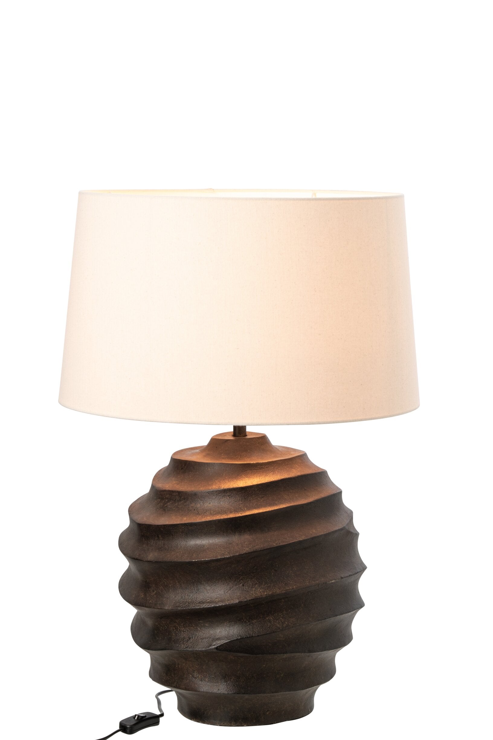 Tischlampe Terra Forma Braun