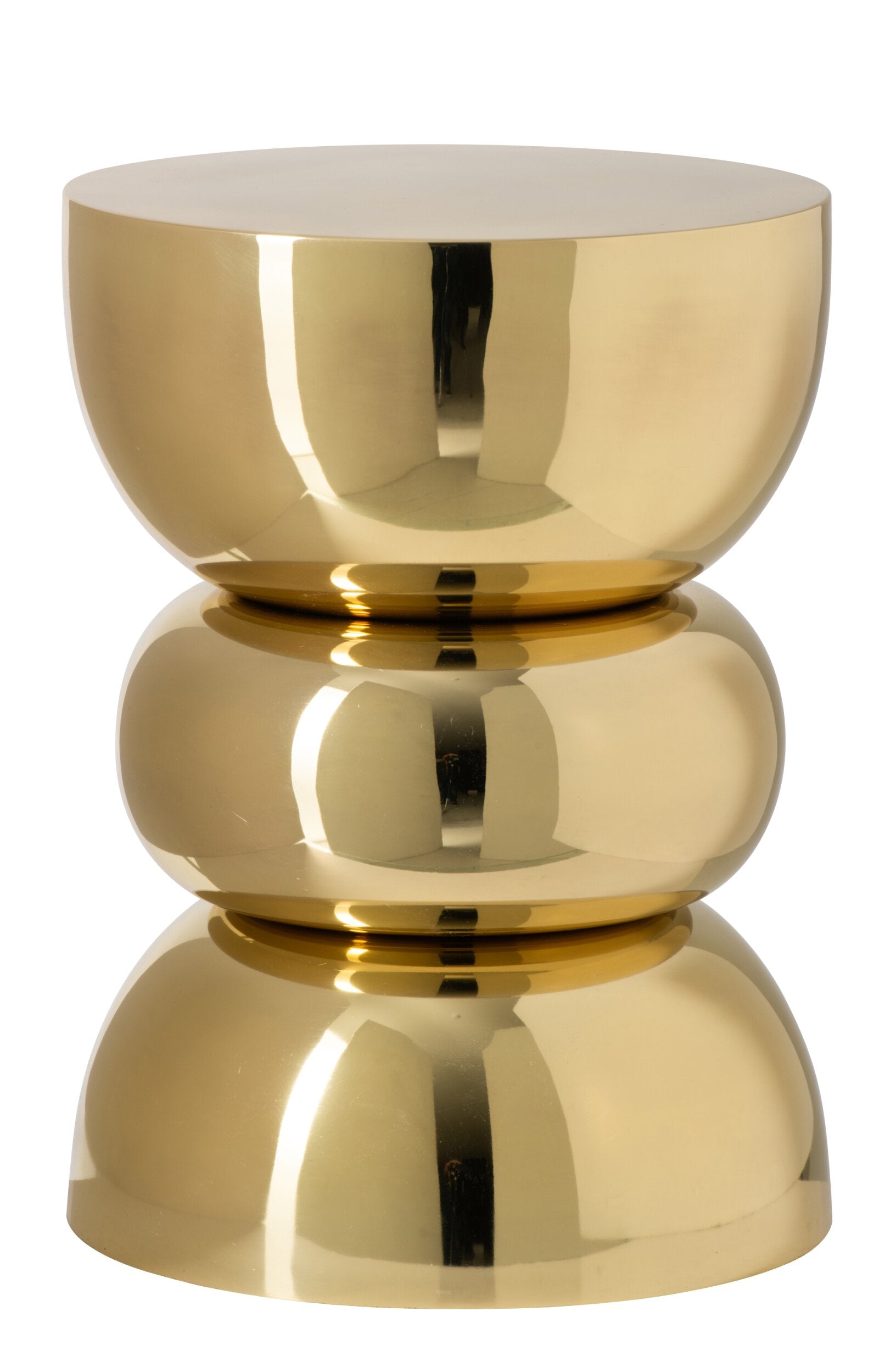 Beistelltisch Lumina Rund Metall Design Gold