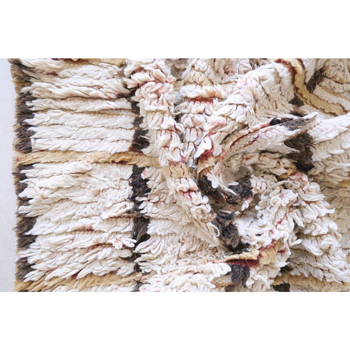 Vintage Berber Korridor Teppich 94 x 338 cm