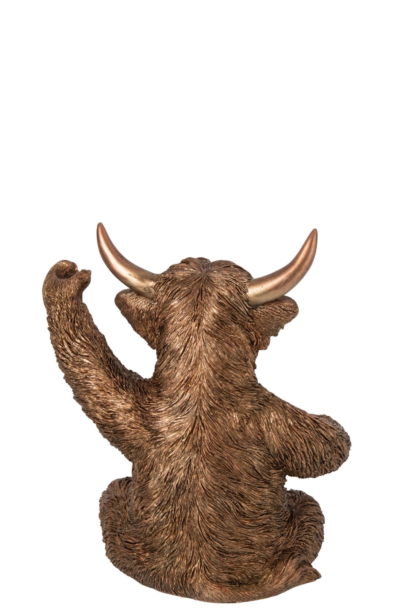 Weinhalter Bär Kupfer Design Flaschenhalter