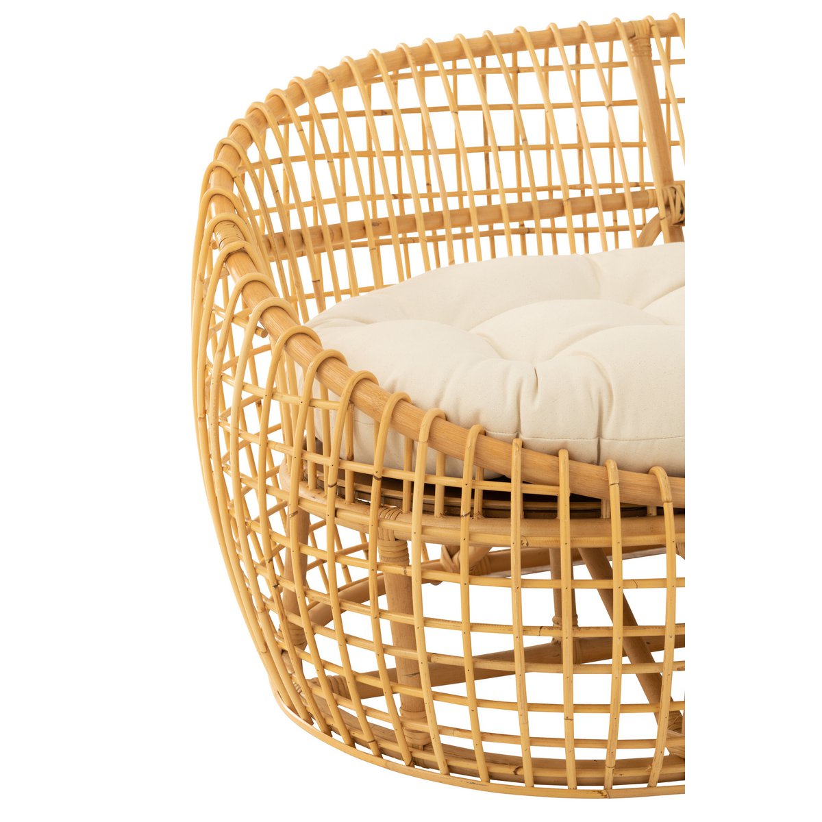 Rattan Loungesessel Laguna Dream Braun J-Line Design