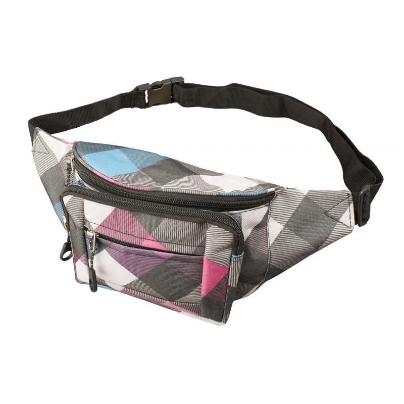 Bauchtasche Raute Crossbody multifunktional Unisex modern
