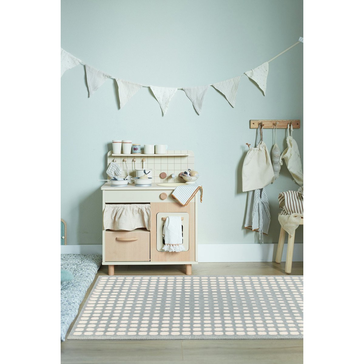 Weicher und eleganter 3D -Relief Teppichpixel