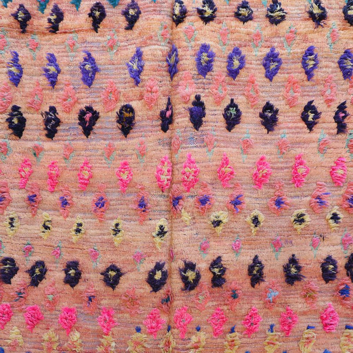 Moroccan Berber carpet pure wool 173 x 430 cm