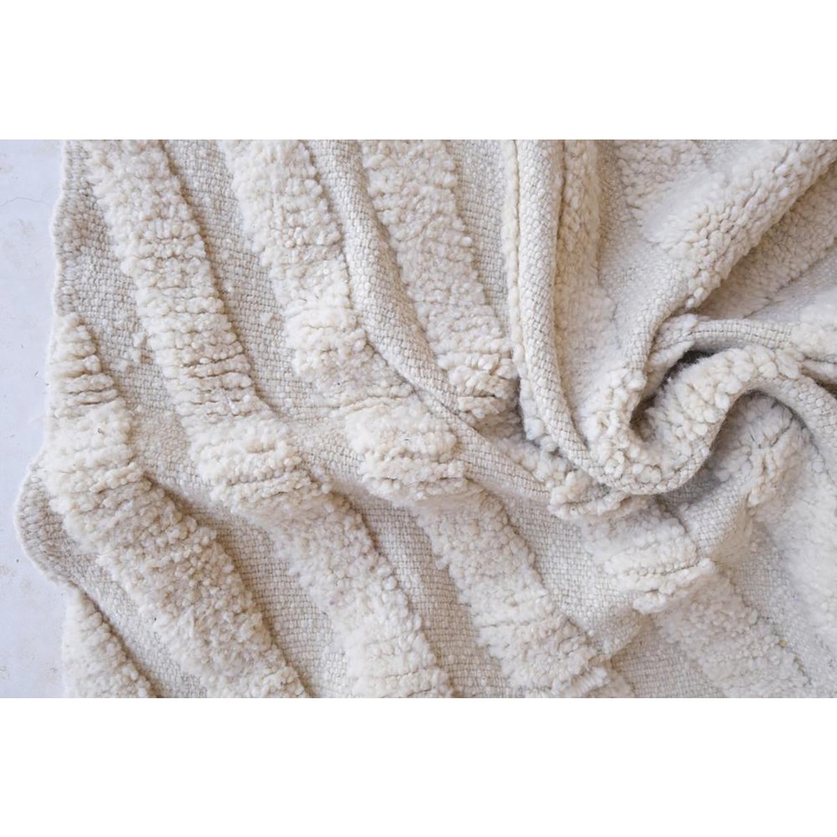 Marokkaner Berber Teppich reine Wolle 125 x 157 cm