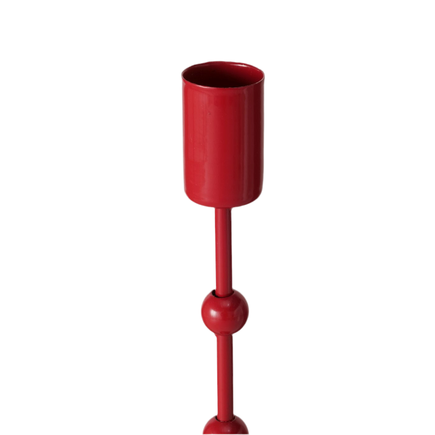 Kerzenleuchter Kimberly 2er Set aus Metall rot