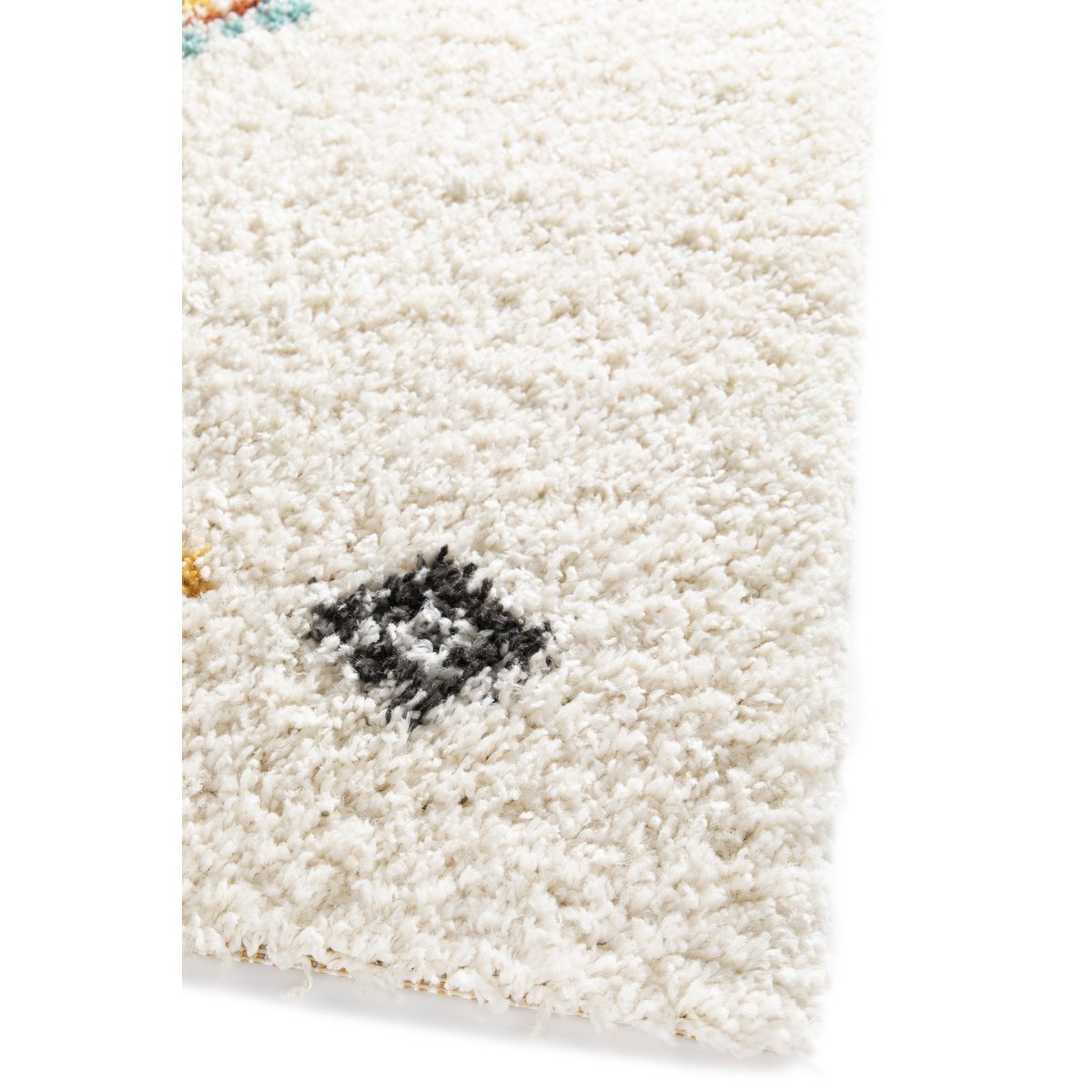 Weicher und weicher zotteliger Teppich für gemütliches Zazou -Innenraum