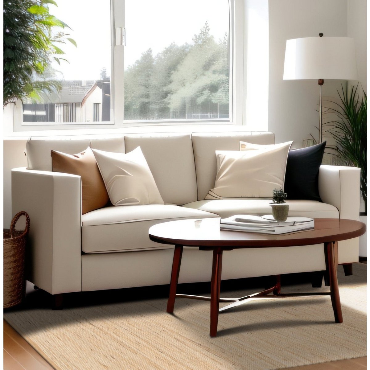 Jute Teppich gewebtes Hand Terra