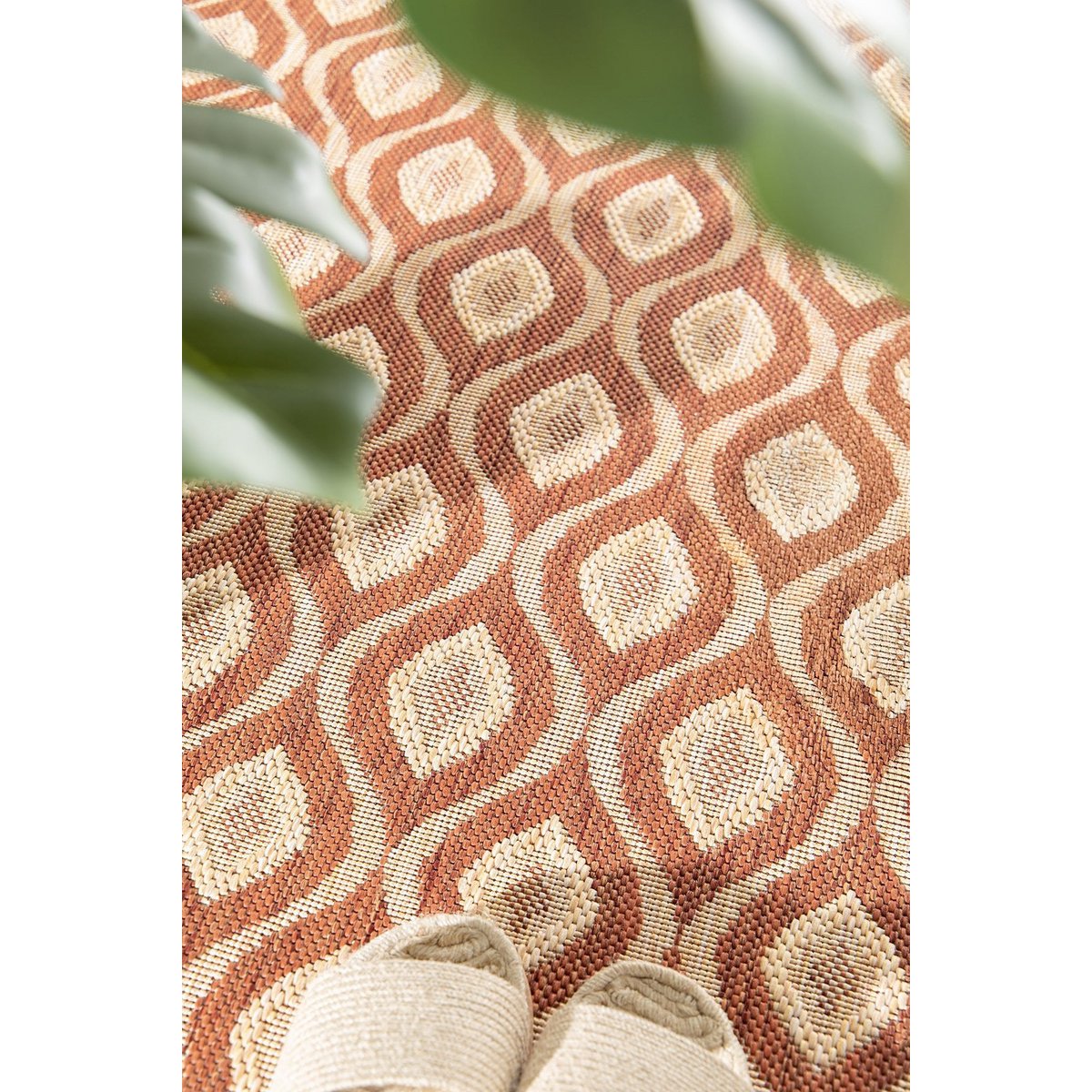 Teppich in Erleichterung für Innen- und Außenbernstein abgeschlossen