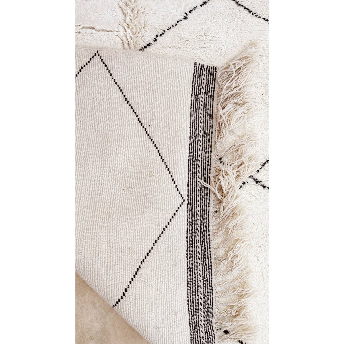 Marokkaner Berber Teppich reiner Wolle 210 x 300 cm