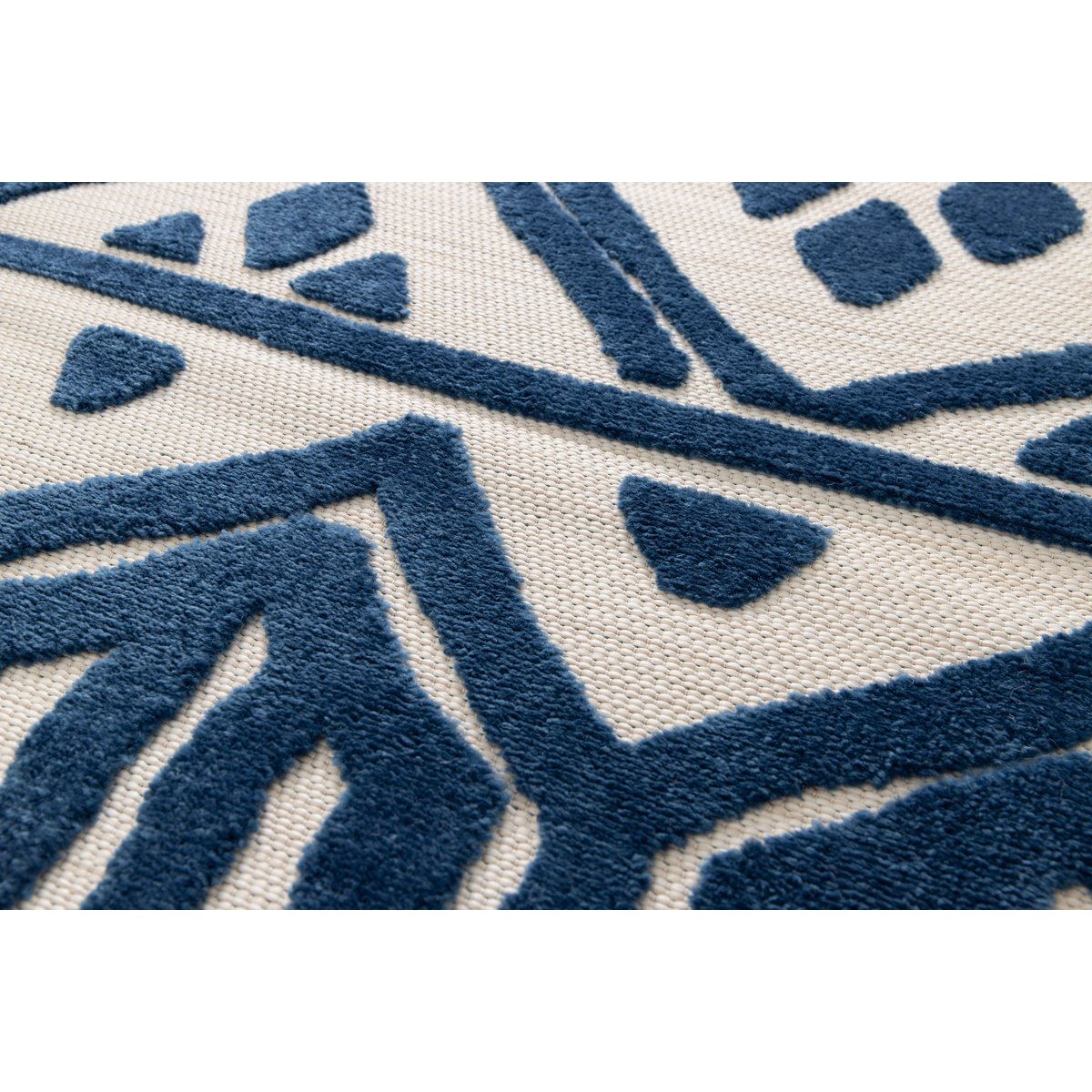 Ethnische Muster mit Samba -geschnitzter Wirkung