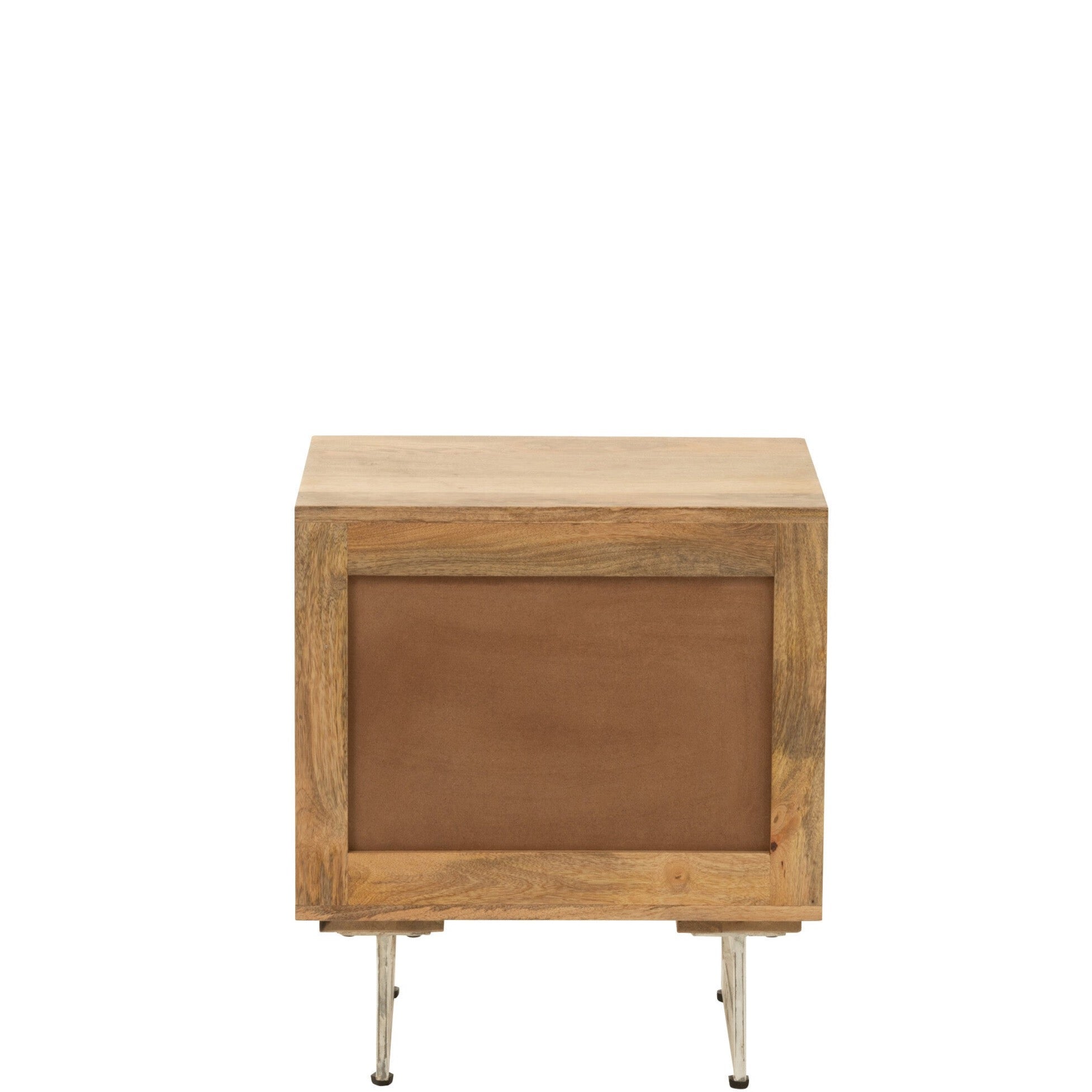 Nachttisch 'Weaving' - Handgefertigte Naturschönheit aus Holz