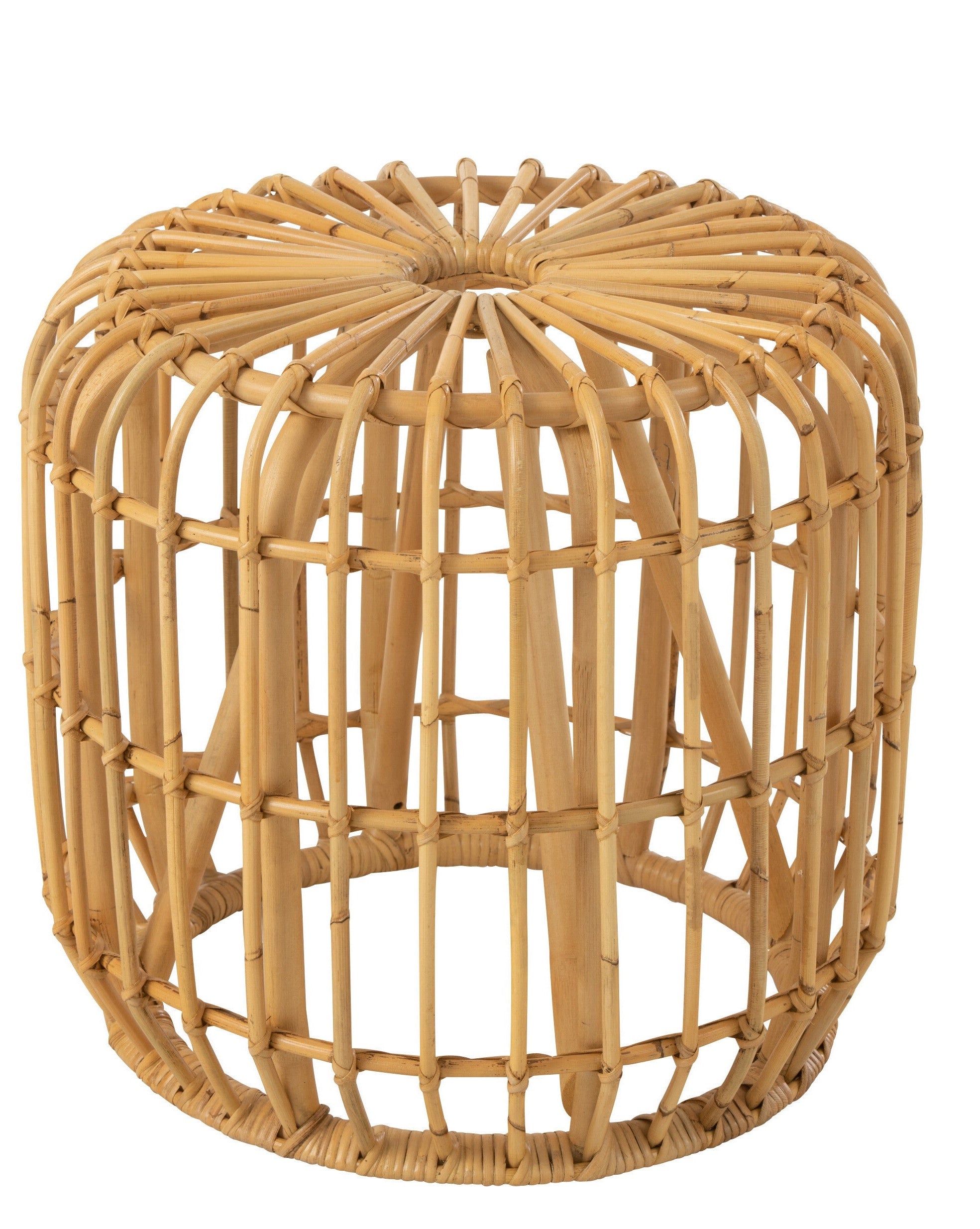 Veelzijdige salontafel van rotan naturel Sirine - stijlvolle natuurlijkheid voor woonkamer, tuin en terras