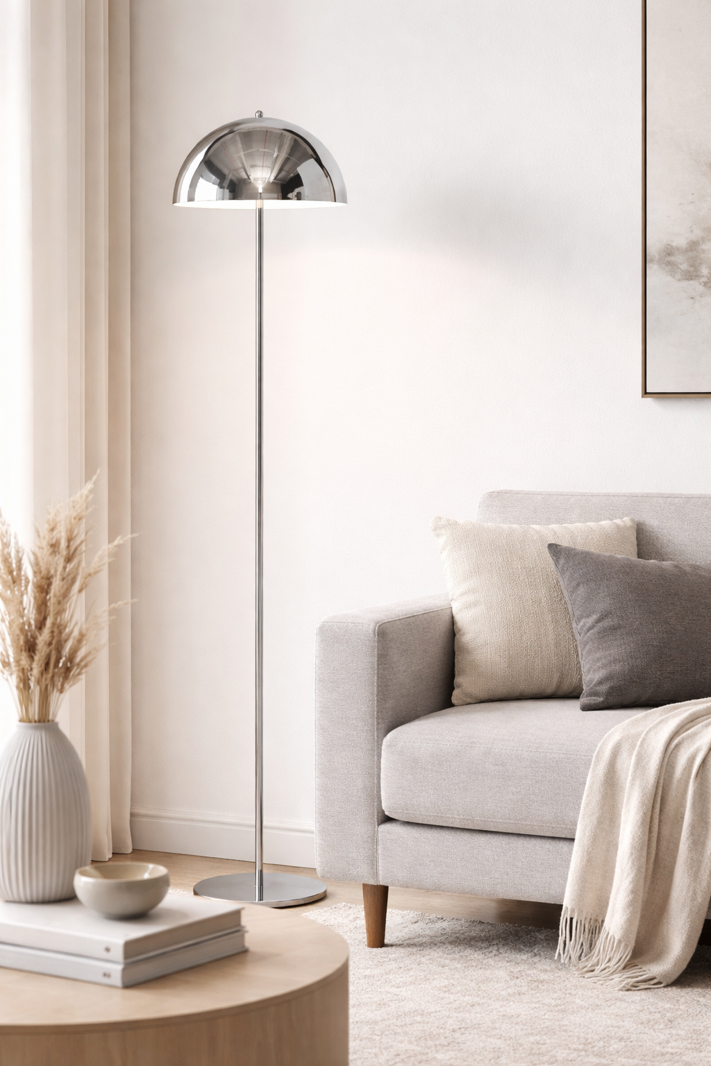 Stehleuchte Petunia Modern Chrome Design