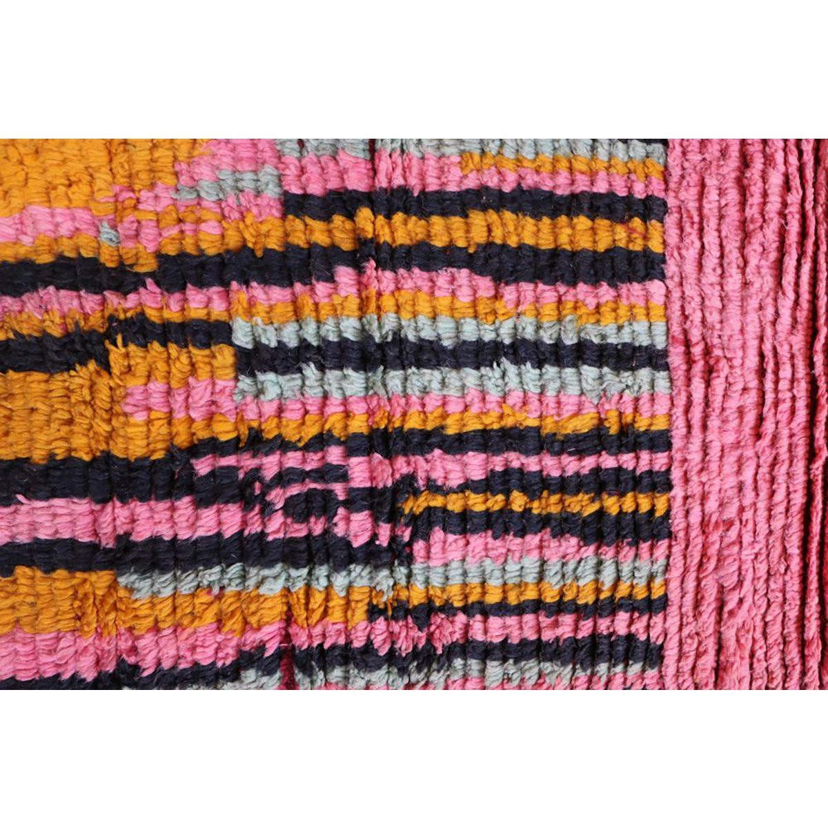 Marokkaner Berberkorridor Teppich reines Wolle 69 x 338 cm