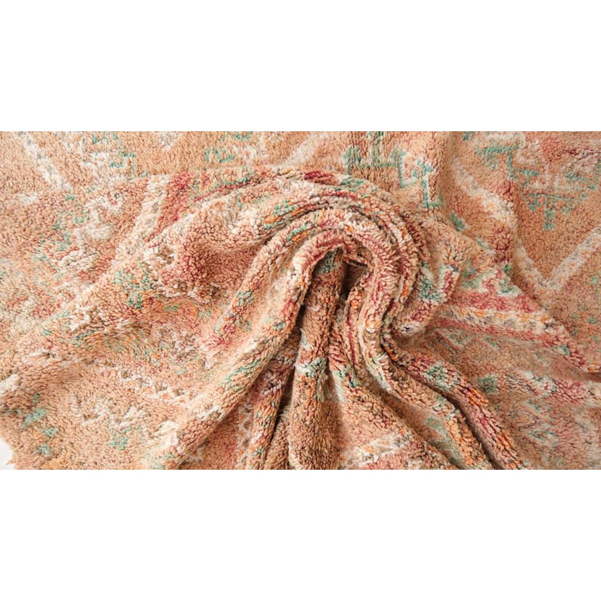 Marokkaner Berber Teppich reine Wolle 174 x 338 cm