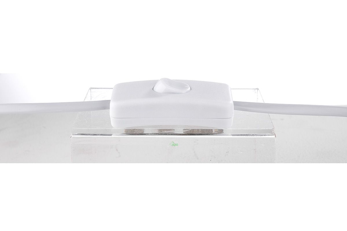 Tischleuchte "Blätter" – Weißes Porzellan mit Blattmotiv