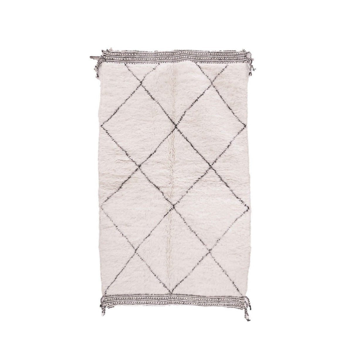 Marokkaner Berber Teppich reine Wolle 124 x 210 cm