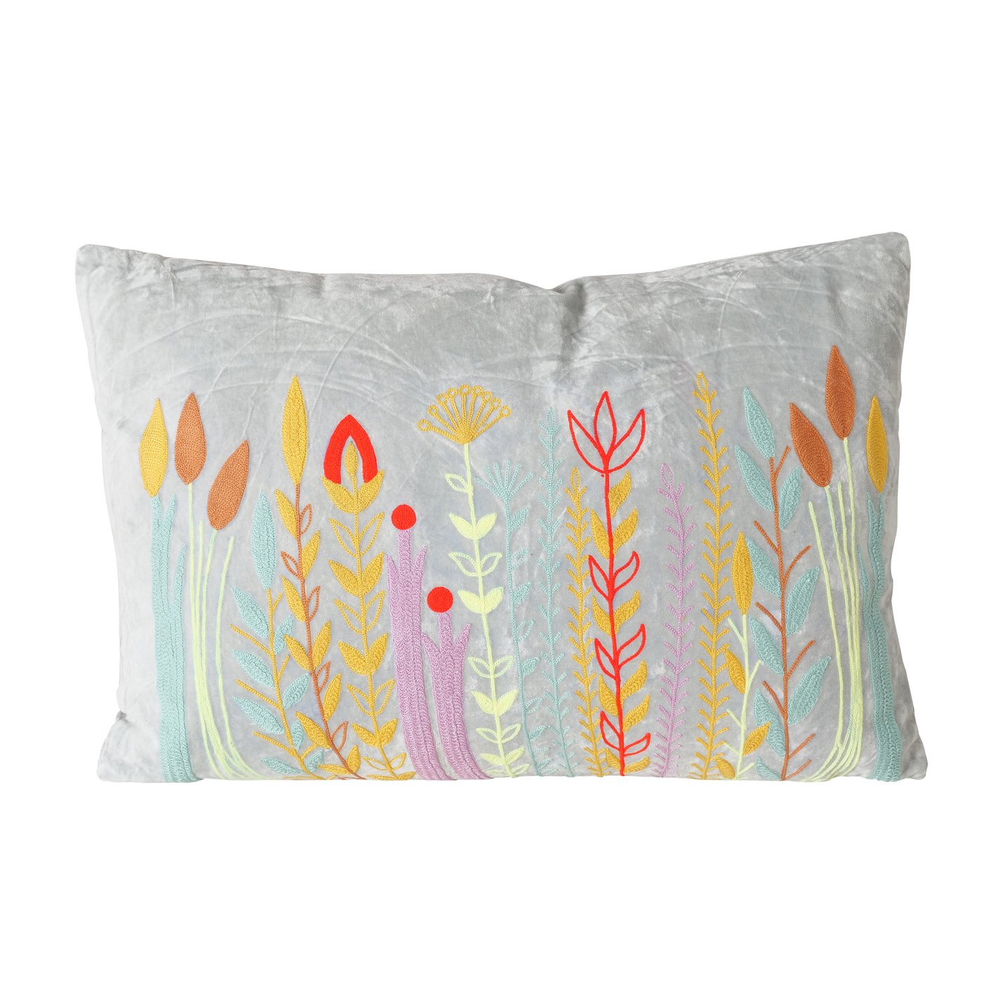 Kissen-Set "Astratto Blumenwiese" – Handgewebt mit floralen Motiven