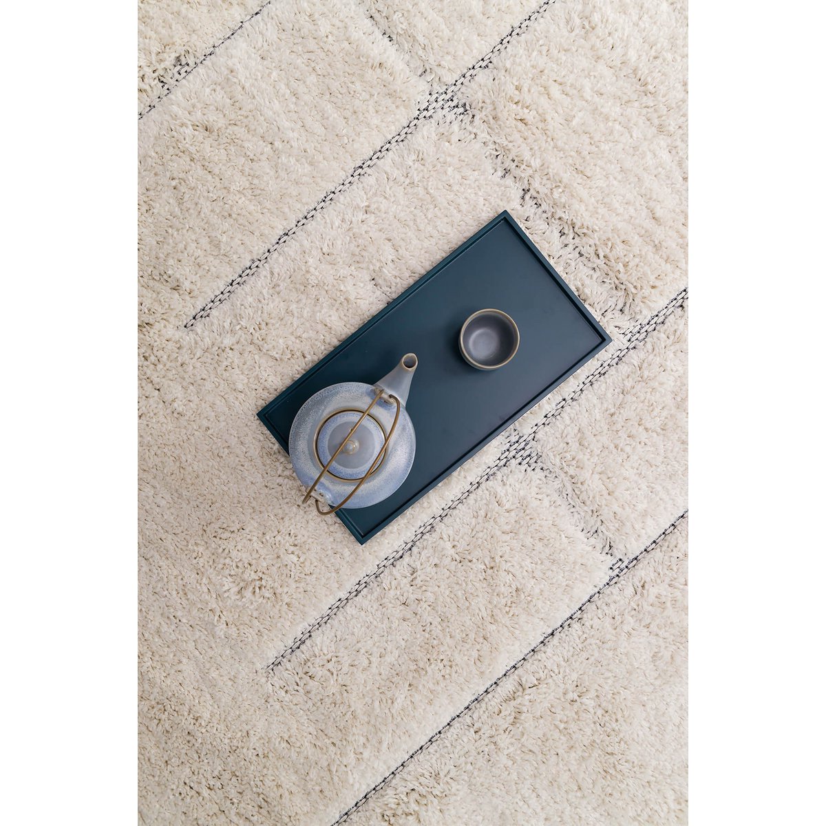 Designer-Teppich MAZE im Ethno-Stil