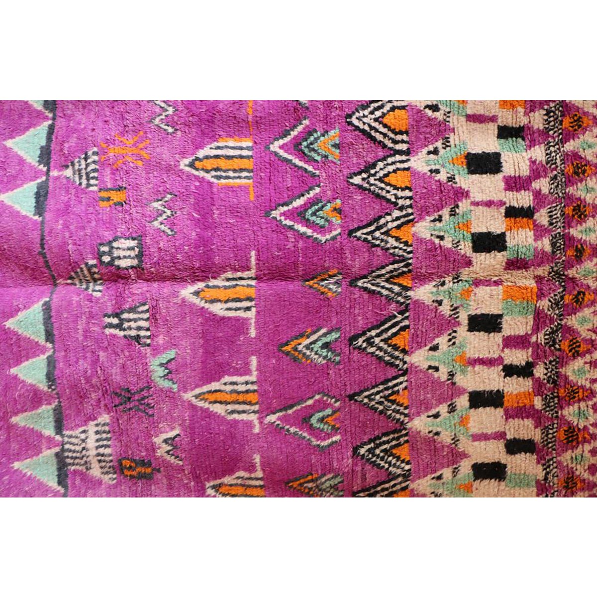 Zeitgenössische Wolle Berber Teppich 197 x 304 cm