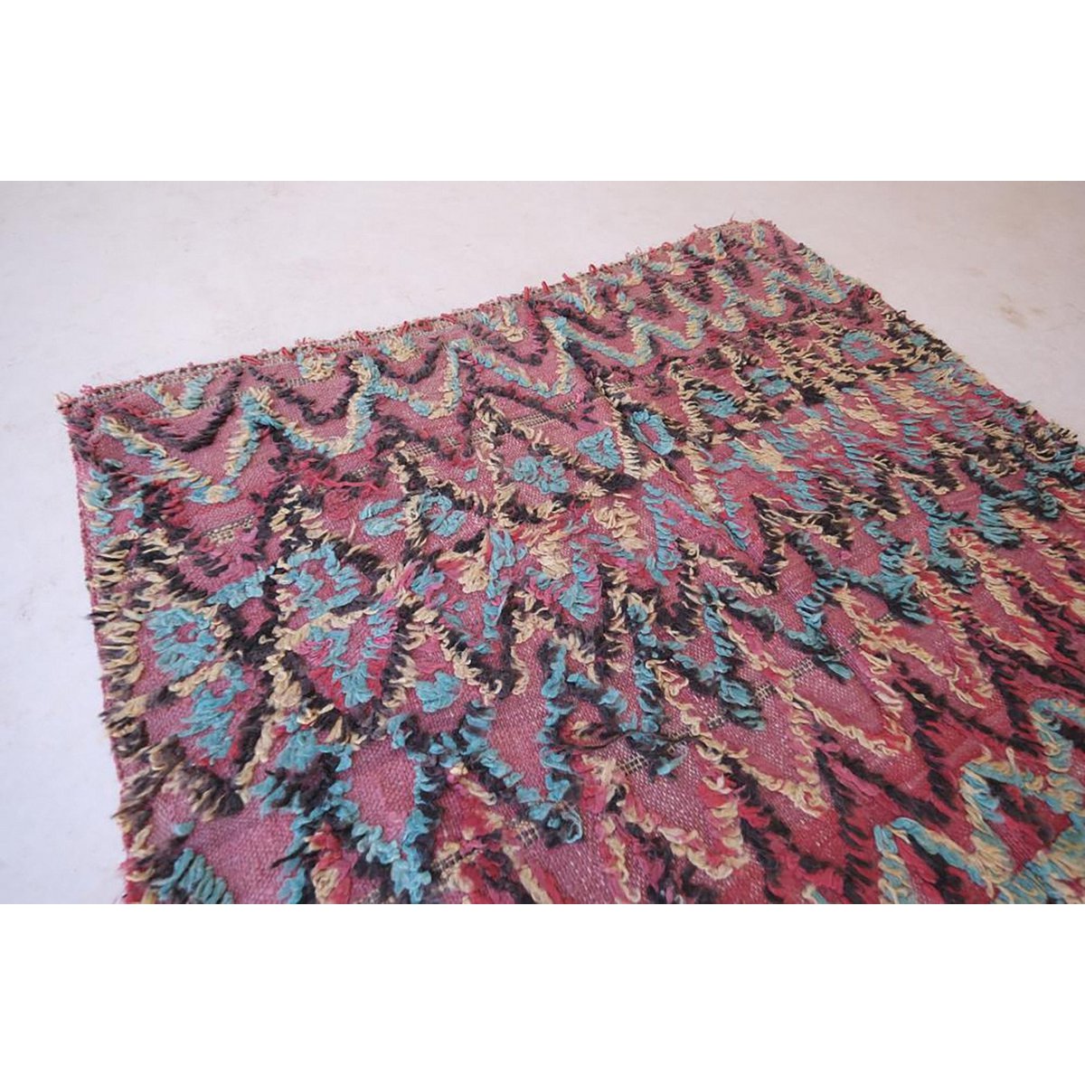 Marokkaner Berber Kilim reiner Wolle 144 x 240 cm Teppich
