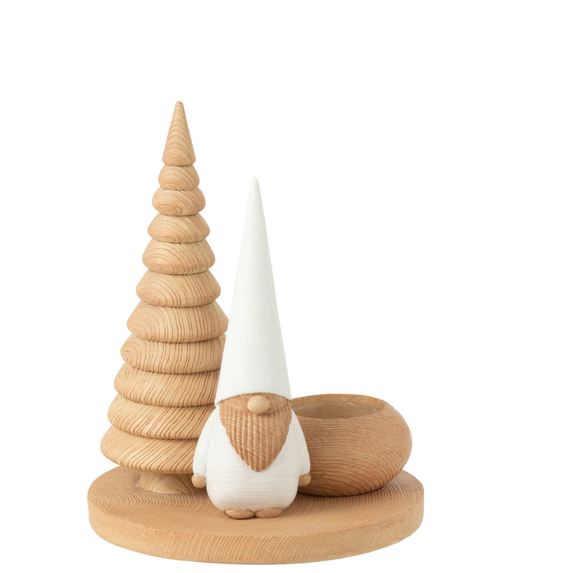 Festliche Teelichthalter Weihnachtswichtel und Tannenbaum Wichtel