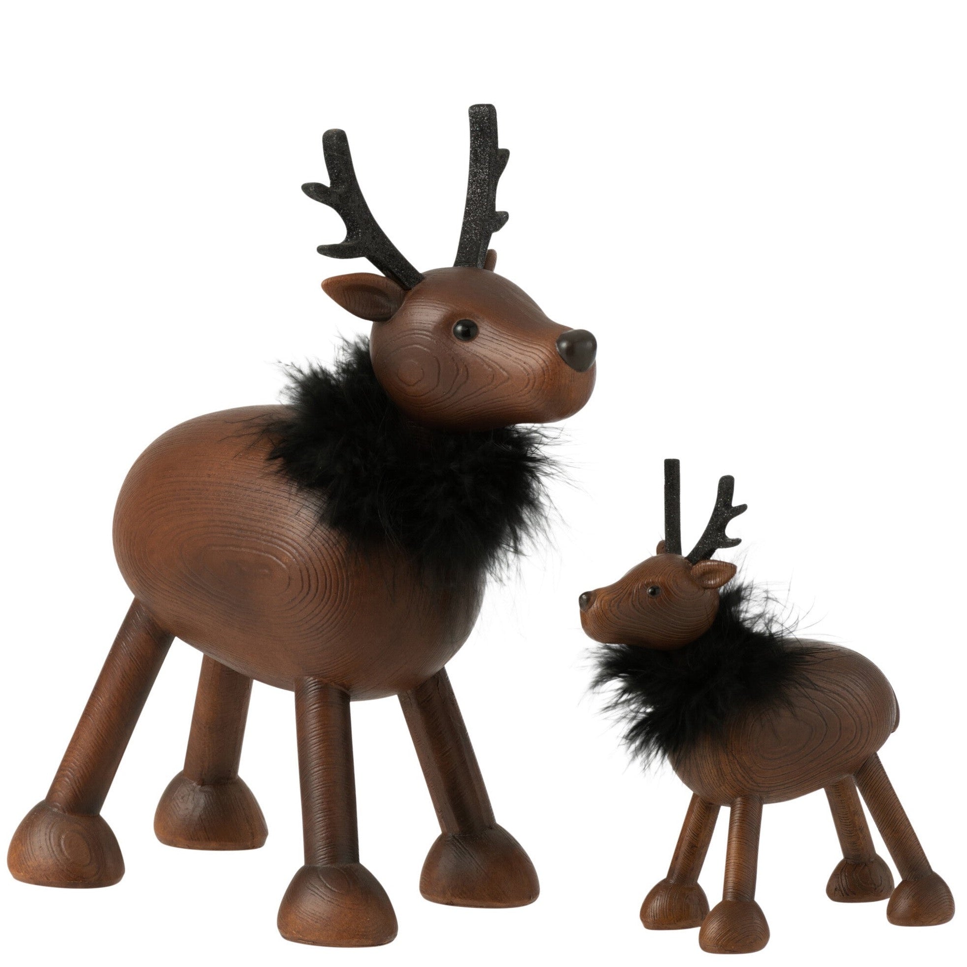 Hirsch Figuren Set - Eleganz für Ihre Weihnachtsdekoration