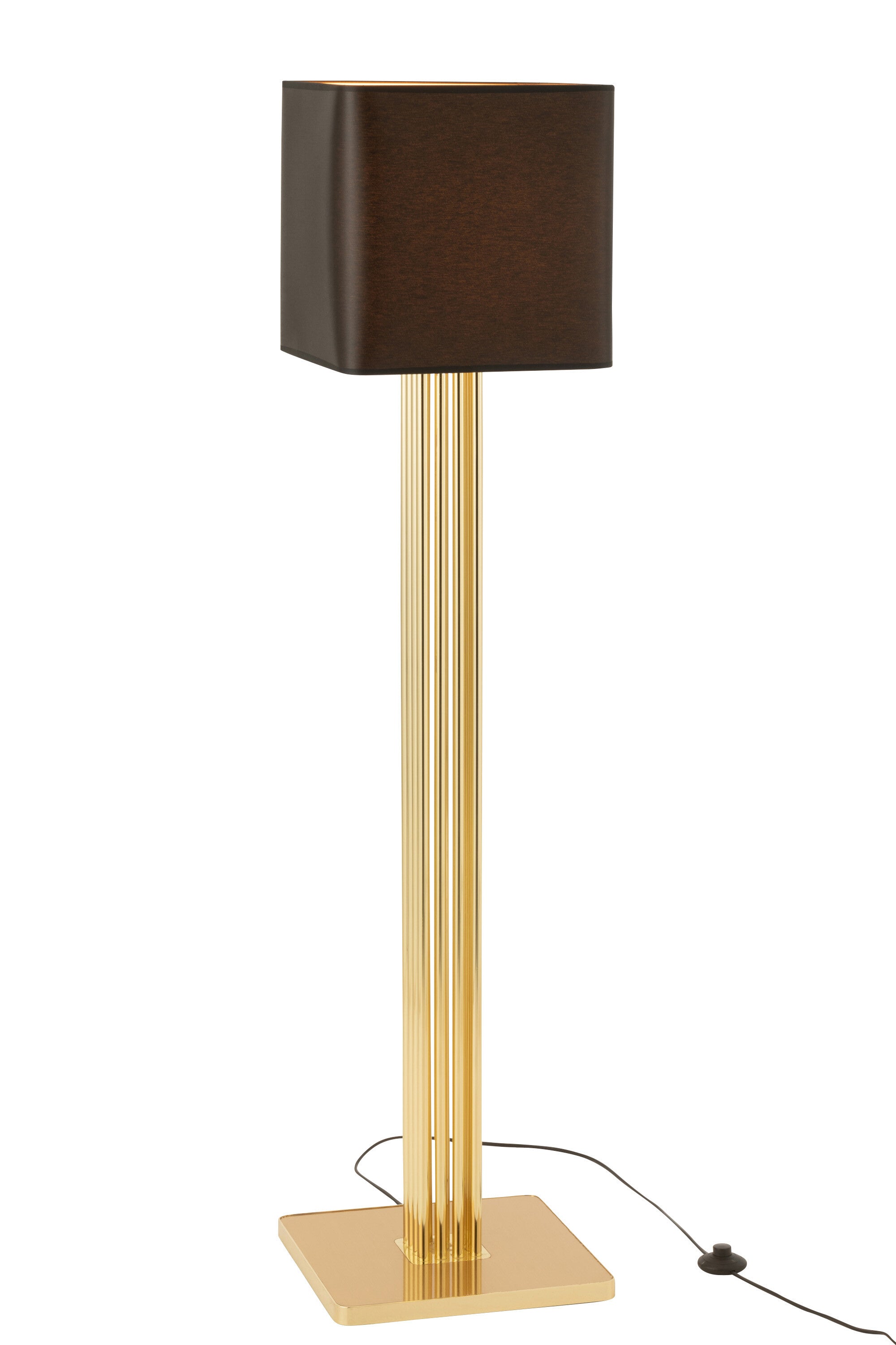 Moderne Stehlampe "Moderna" in Goldfarben