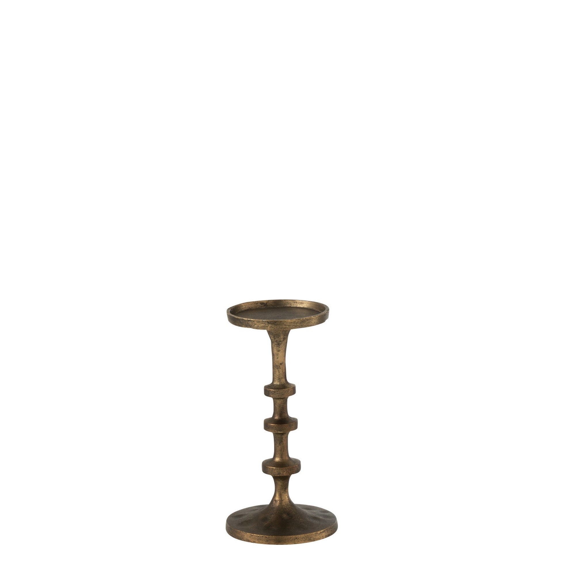 Elegantes 4er Set Kerzenhalter in Bronze für Ihre Stimmungsvolle Dekoration