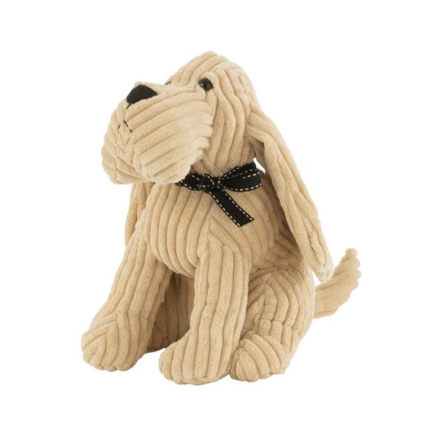 Flauschiger Wächter MaxiMops Beige Hundemotiv Türstopper