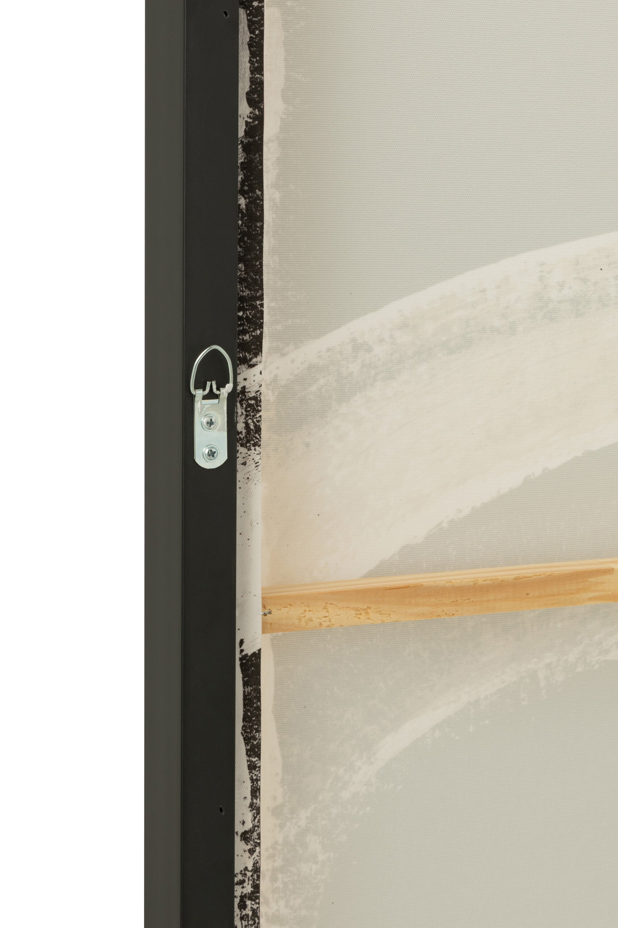 Monochromatische Reflexion - Abstraktes Kunstwerk auf Leinwand in Acrylfarben