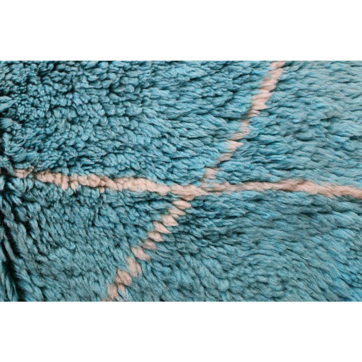 Marokkaans Berber tapijt van zuiver wol 120 x 123 cm