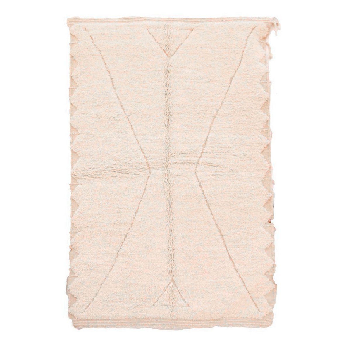 Marokkaner Berber Teppich reine Wolle 157 x 262 cm