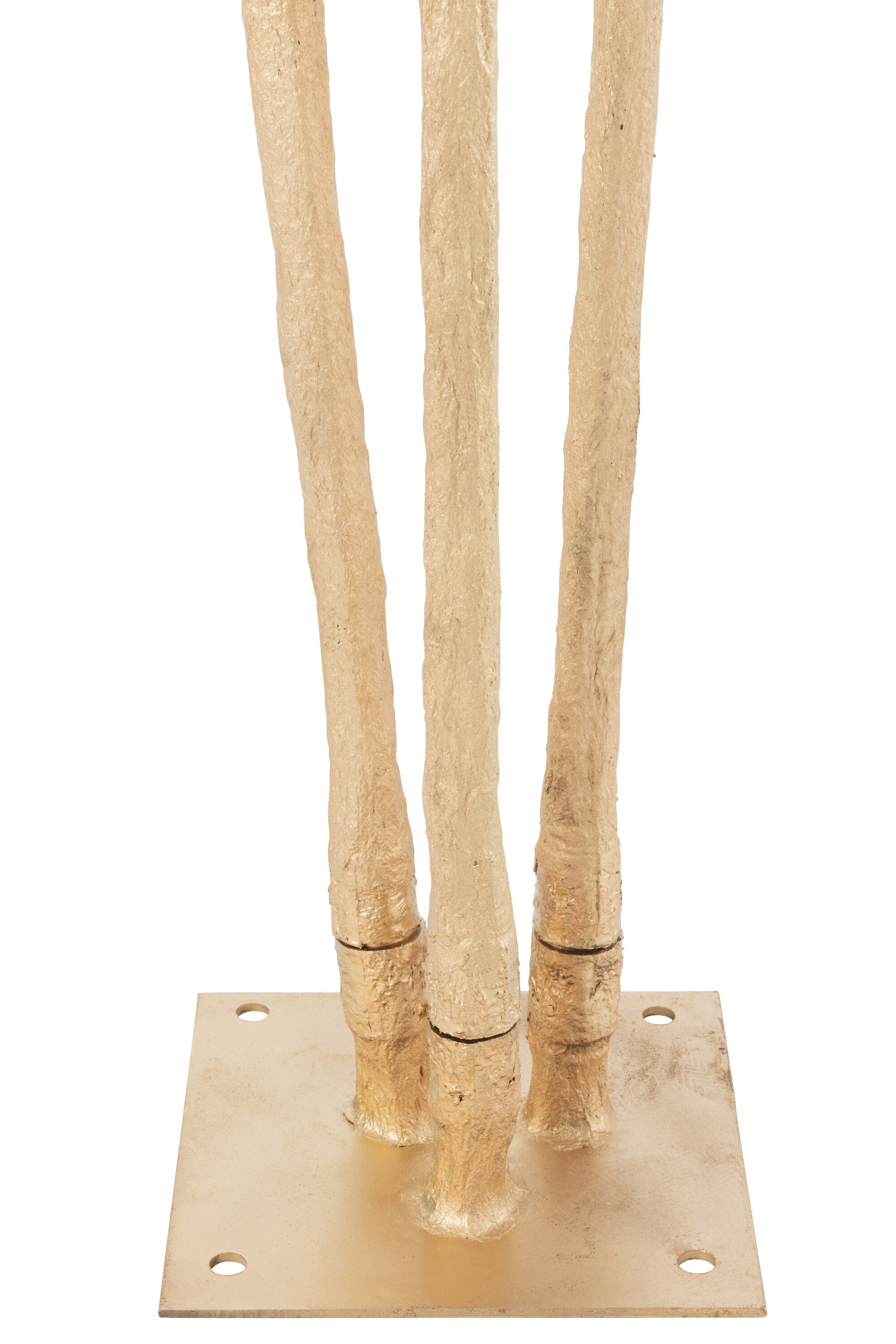 Dekobaum Gold mit kahlen Ästen 3 Stämme 240 cm